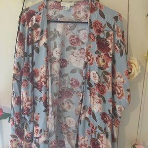 Floral kimono